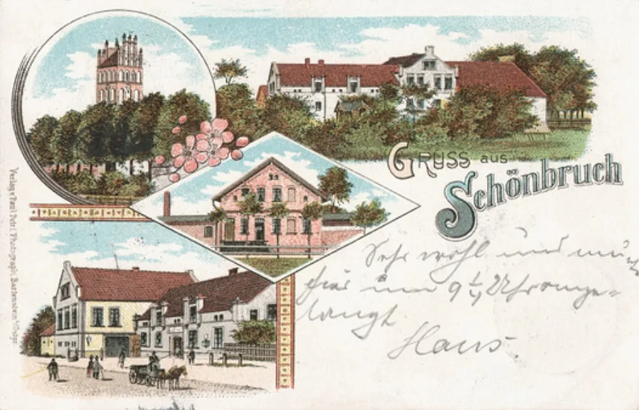 Postcard ‘Greetings from Schönbruch’