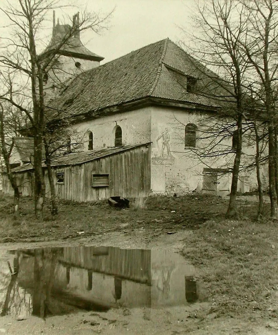 Die Kirche Borchersdorf in der zweiten Hälfte des 20. Jahrhunderts