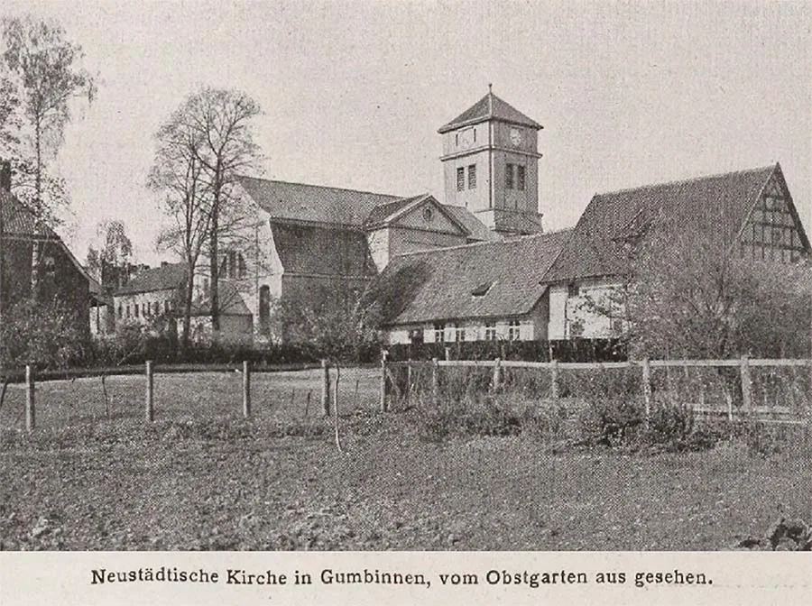 Die reformierte Kirche in Gumbinnen