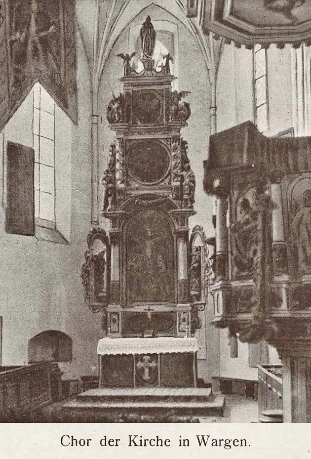 Chancel of Wargen Church