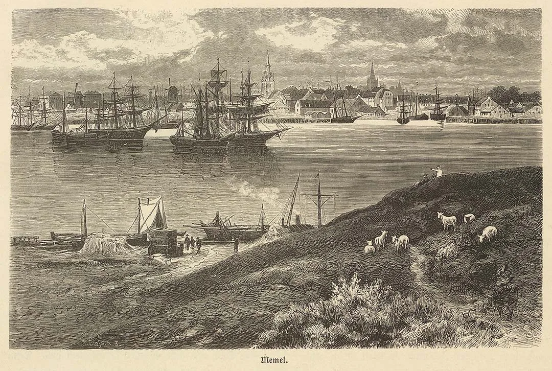 Мемель (в 1880-х)