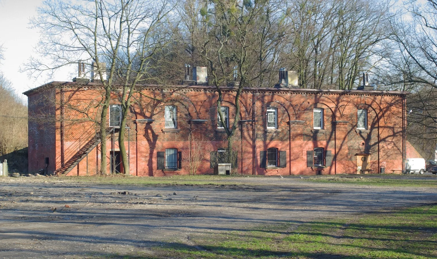 The reduit of the Oberteich Bastion.