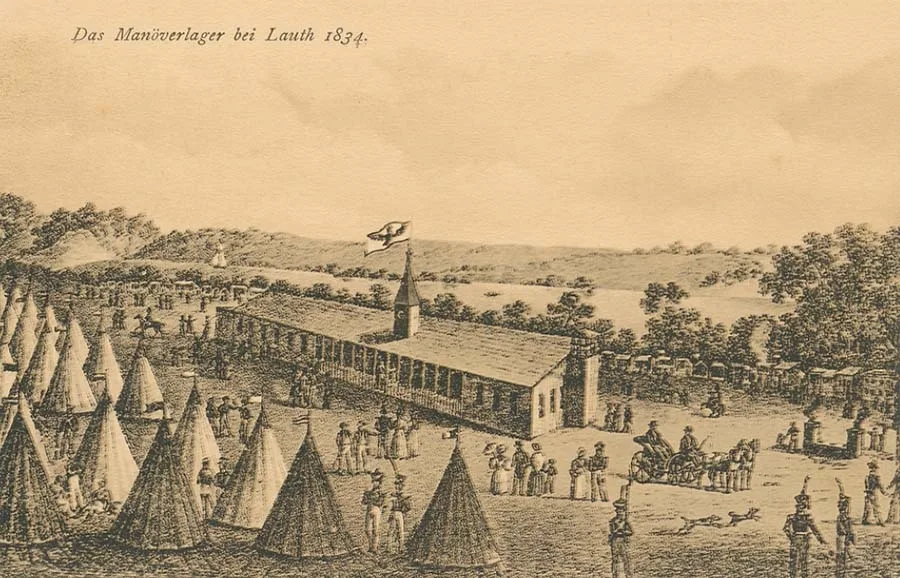 Manoeuvres at Lauth