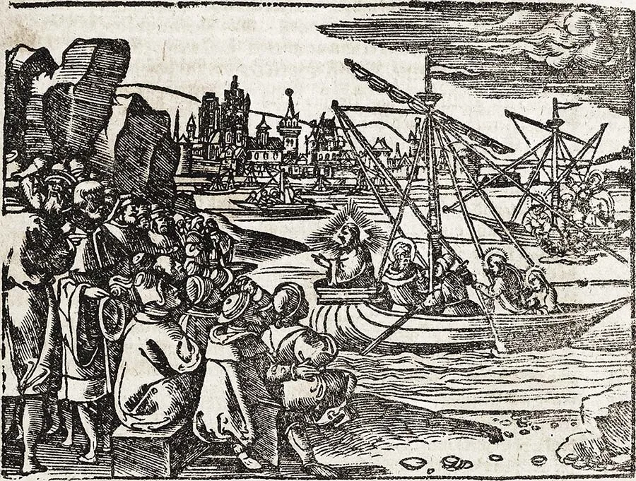 The arrival of St Adalbert in Prussia