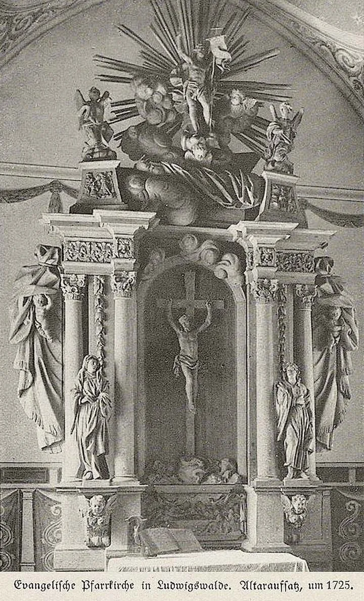 Altar of Ludwigswalde Church