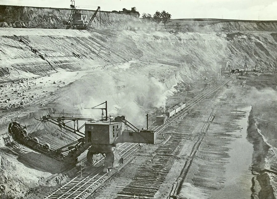 Old amber quarry