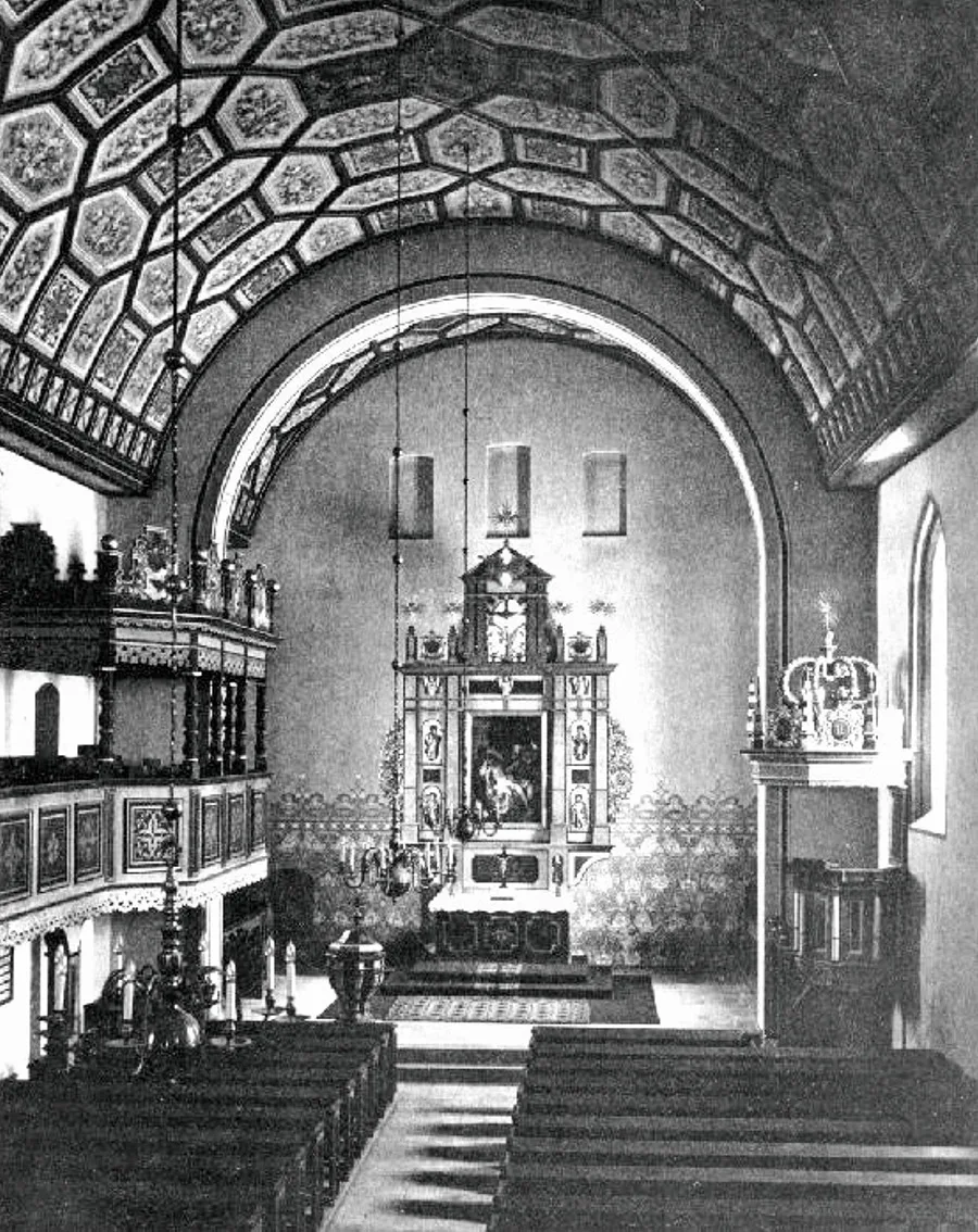 Innenraum der Kirche Allenburg