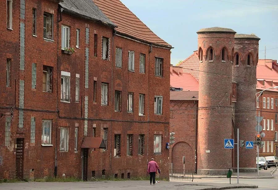 Feuerwehrhaus und Sackheimer Tor
