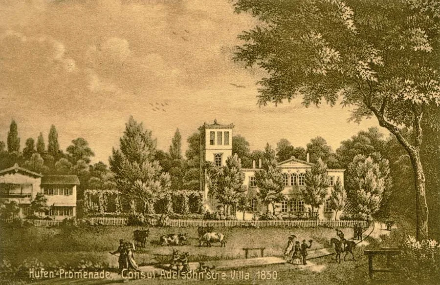 Hufen in 1850