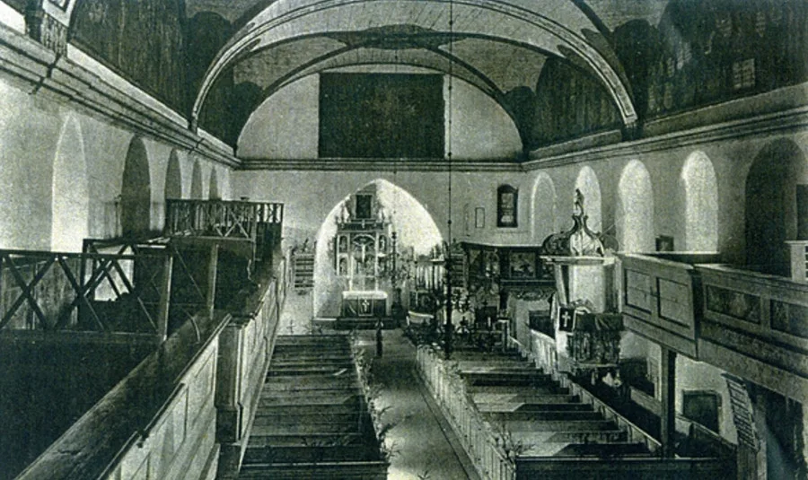 Interior of Germau Church