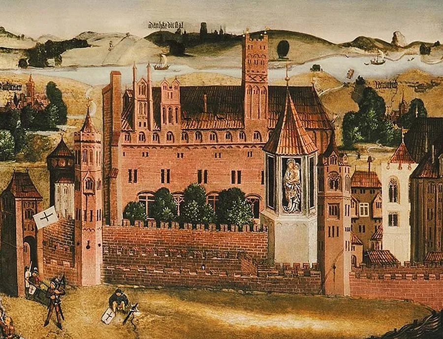 Oblężenie Malborka. Fragment