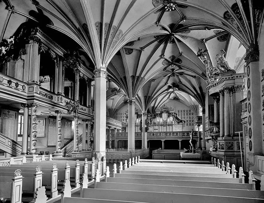 Innenraum der Kirche