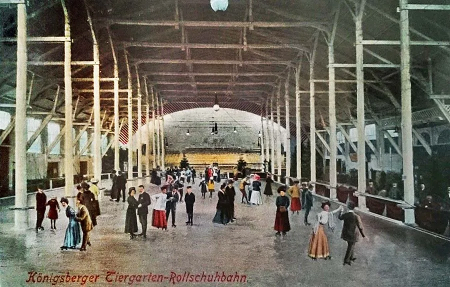 Roller skating rink