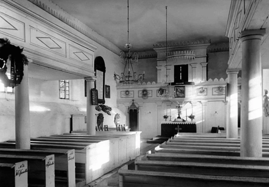 Interior of Deutsch Wilten Church
