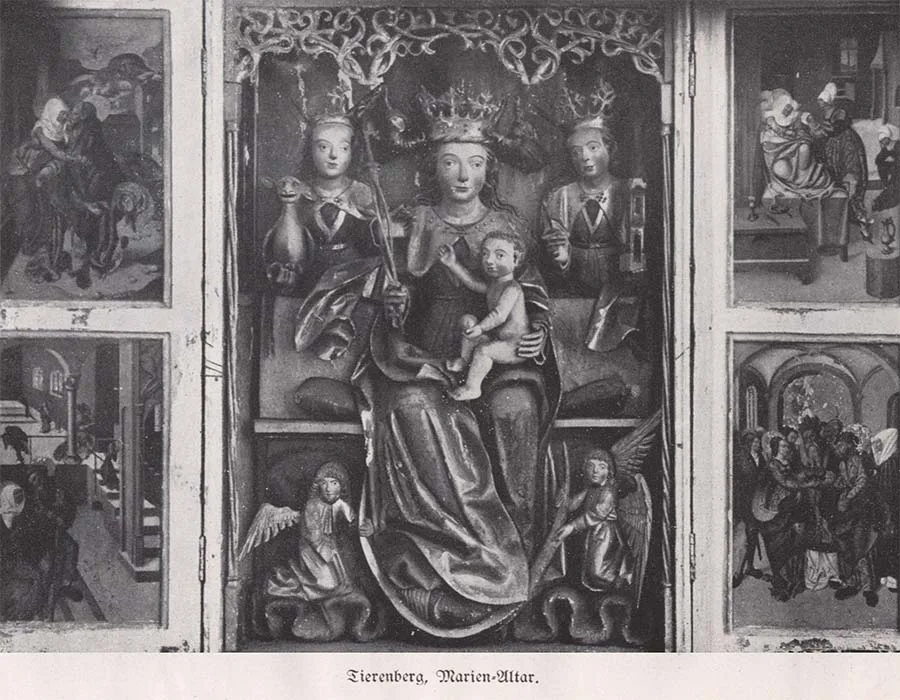 Altar der Kirche Thierenberg