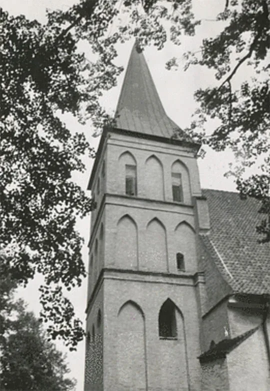 The tower of the Wargen church
