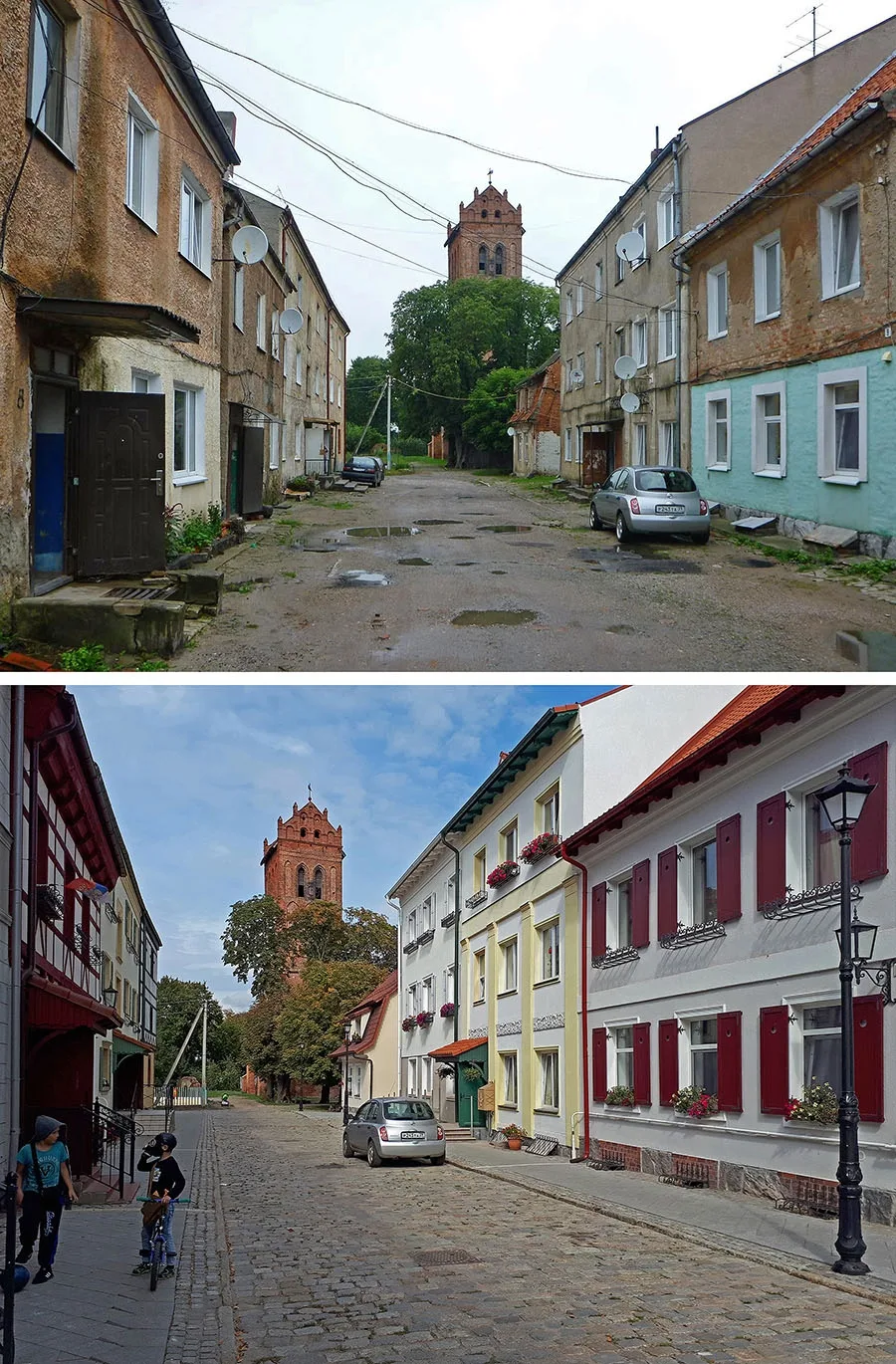 Pervomayskaya Street after major renovation