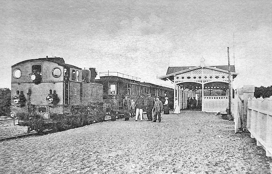 Der Bahnhof in Rauschen