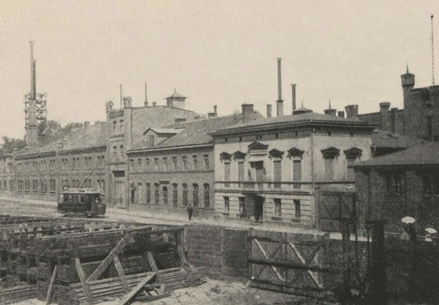 Gießerei in der Straße Oberlaak