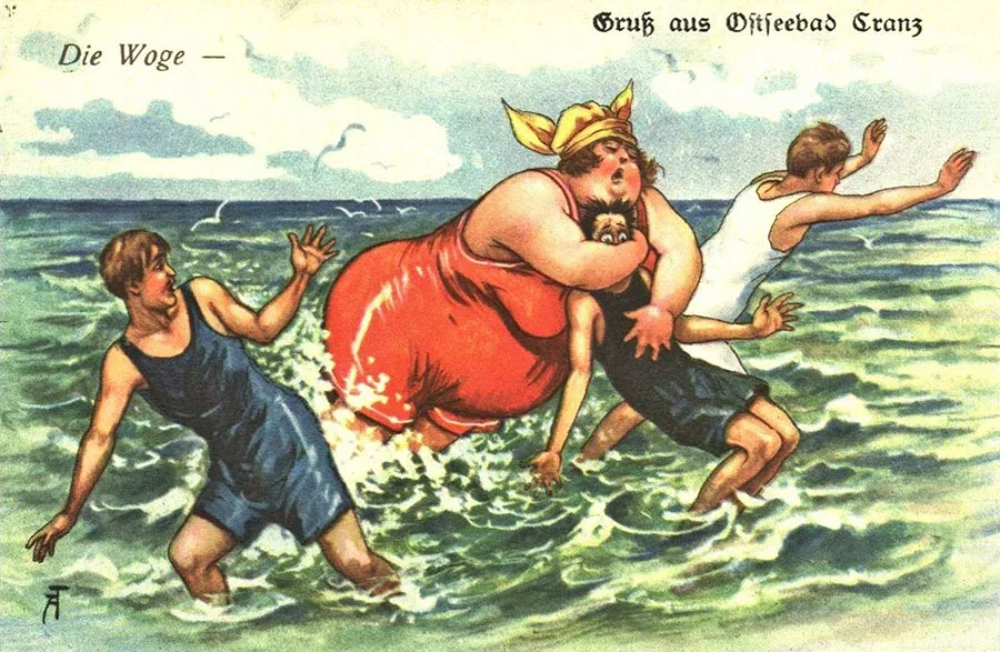 Banga. Humoristinis atvirukas iš Kranto