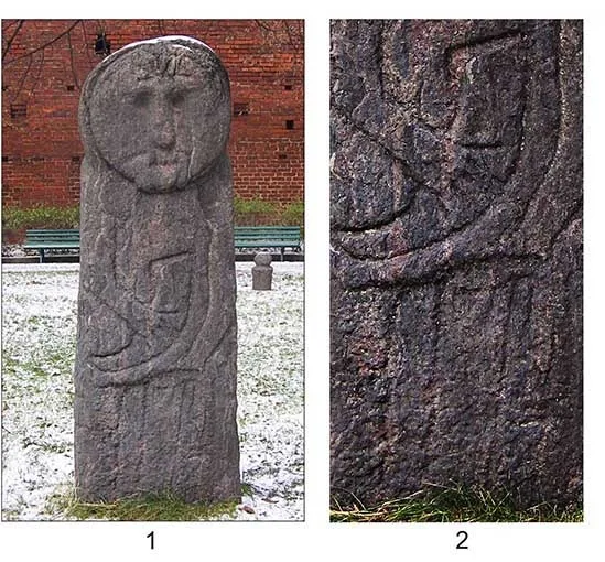 The stone baba from Barciany