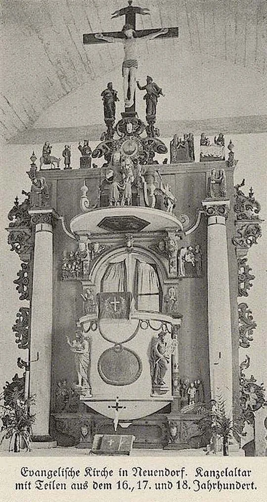 Altar der Kirche Neuendorf