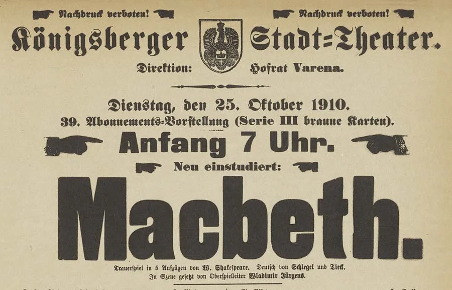 Theaterzettel