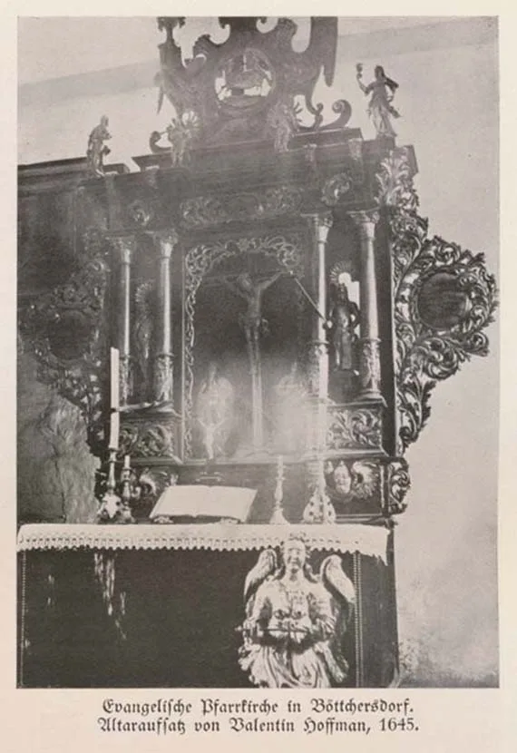 Altar der Kirche Böttchersdorf