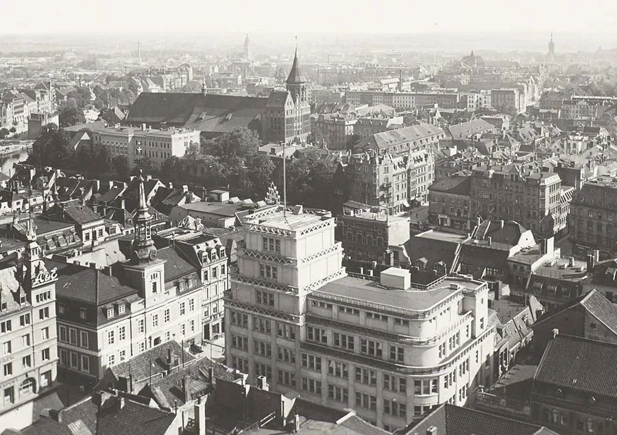 Blick vom Turm in Richtung Kneiphof