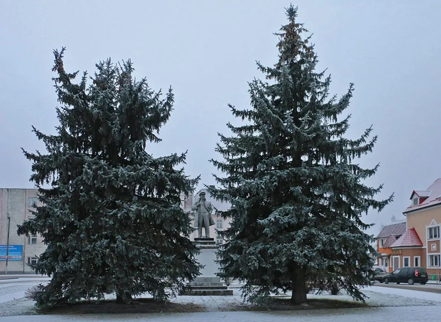 Памятник Ленину в Озёрске