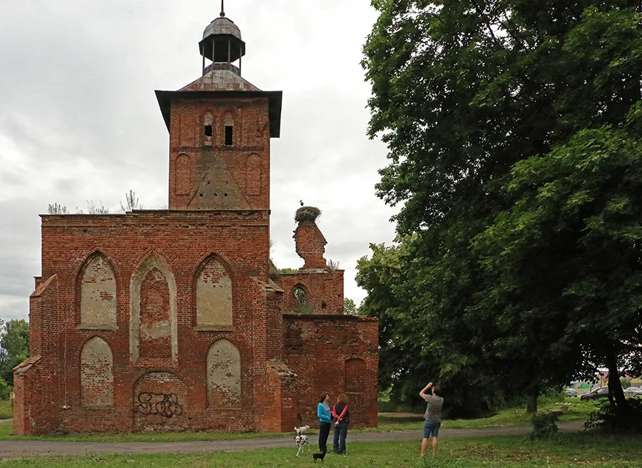 Kościół w Wehlau w 2015 roku