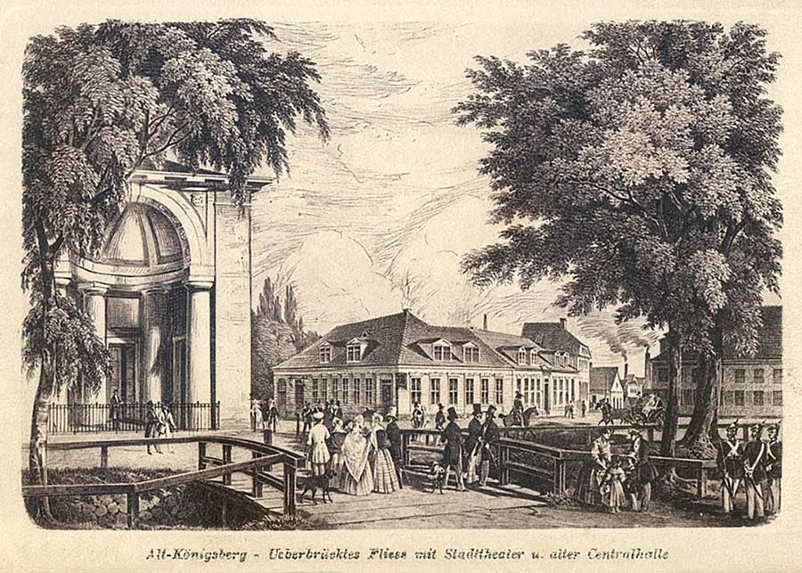 Königsberg's old theater