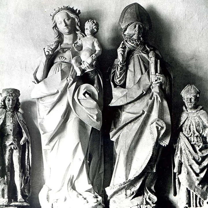 Skulpturen aus der Kirche Heiligenwalde