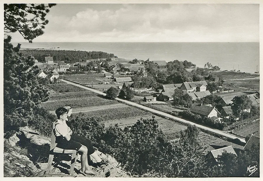 Blick von der Epha-Düne auf Pillkoppen.