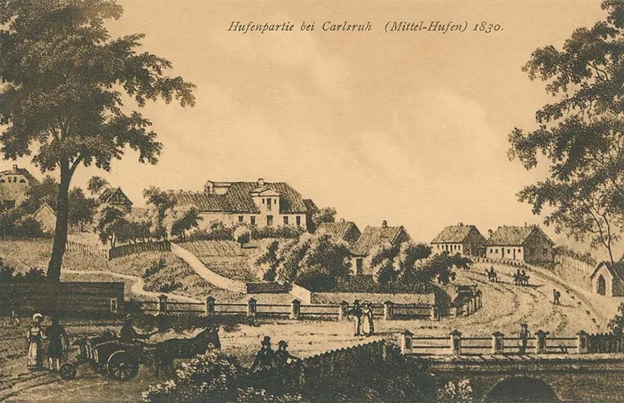 The consul's villa on Hufenallee