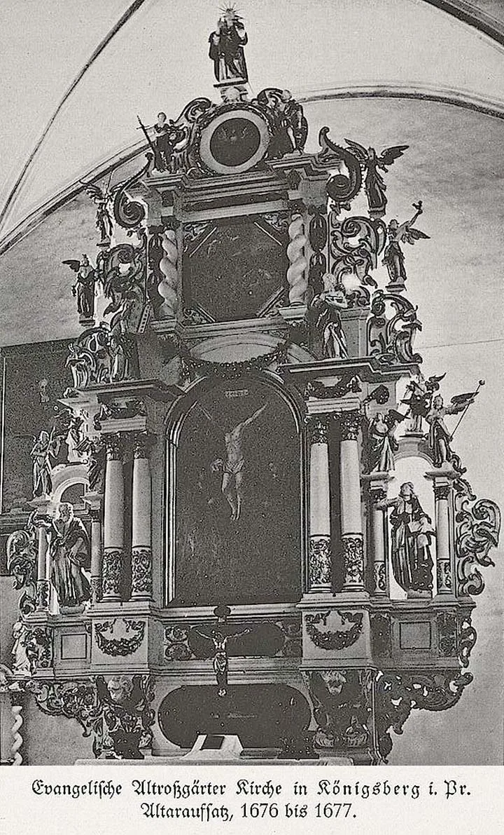 Altar der Altroßgärter Kirche