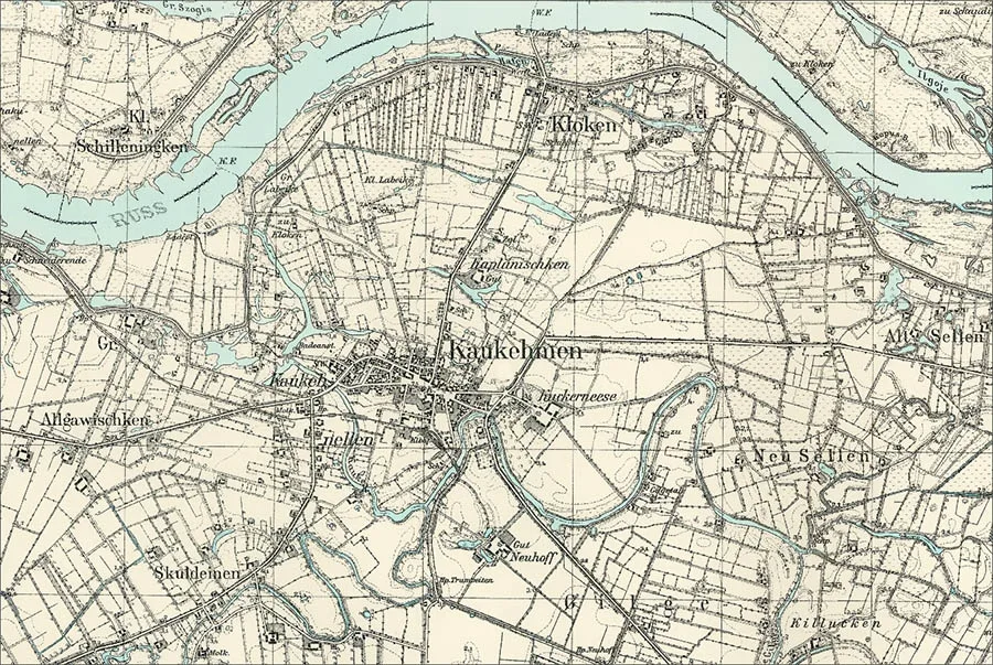 Kaukehmen on the map