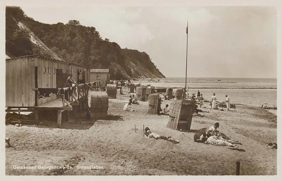 Am Strand von Georgenswalde