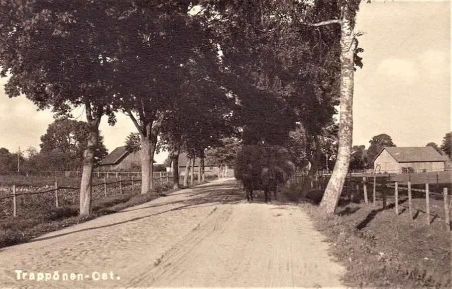 Entrance to Trappönen from the Ragnit side