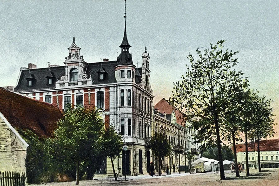 The Market Square of Ragnit