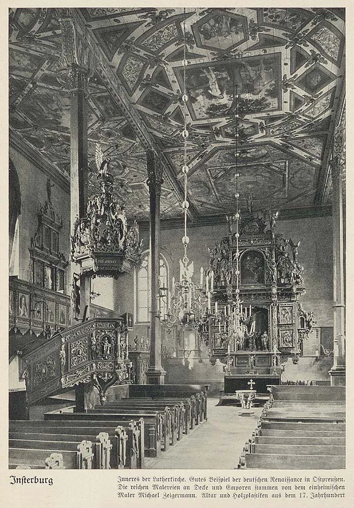 Lutherkirche in Insterburg