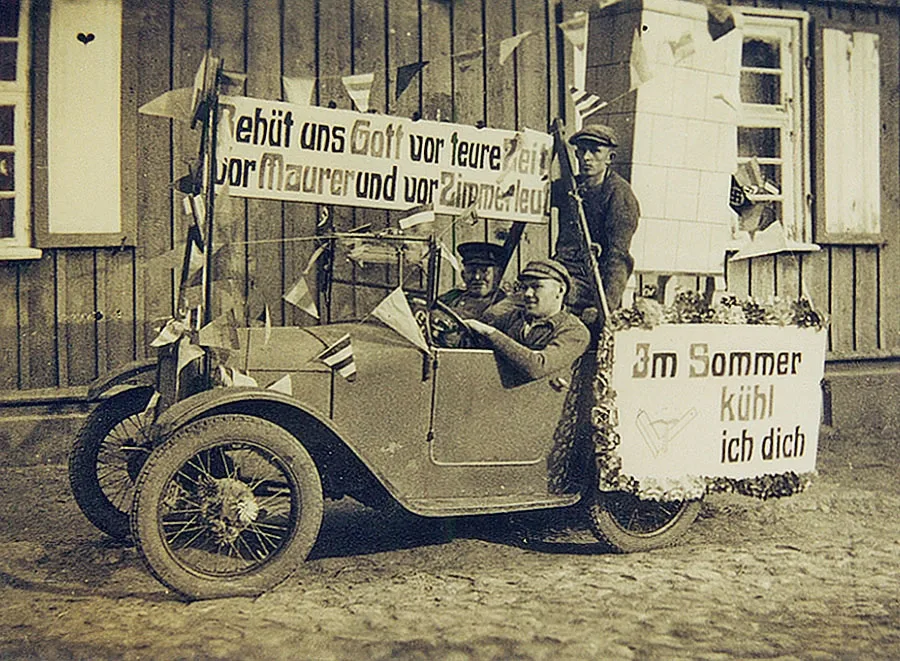 Krosnininkai derliaus šventėje Heinrichswalde