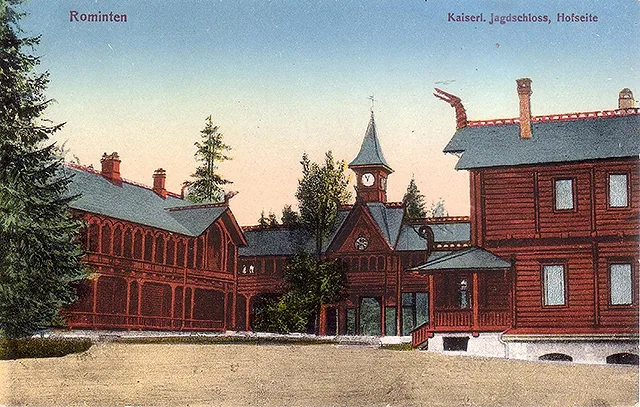 The Kaiser's hunting lodge in the Rominte Forest